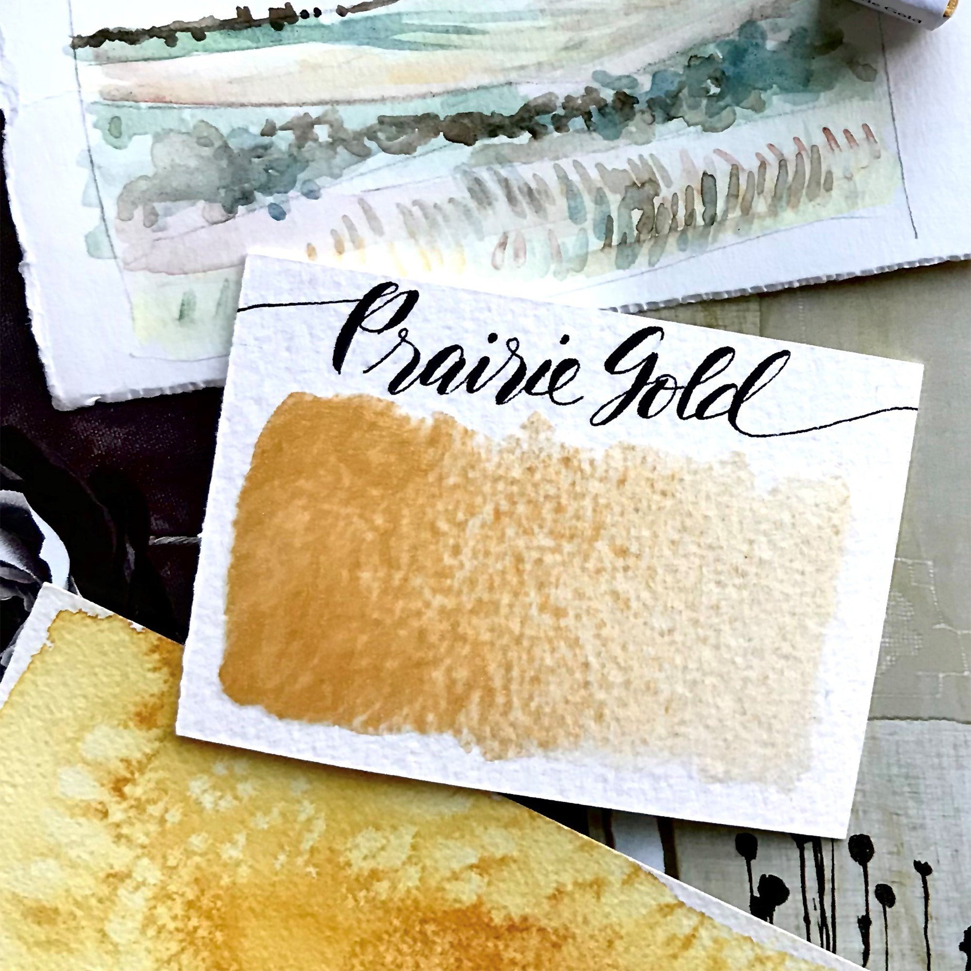 Stoneground Paint Co. Watercolour Half Pans - Pearlescent Colours