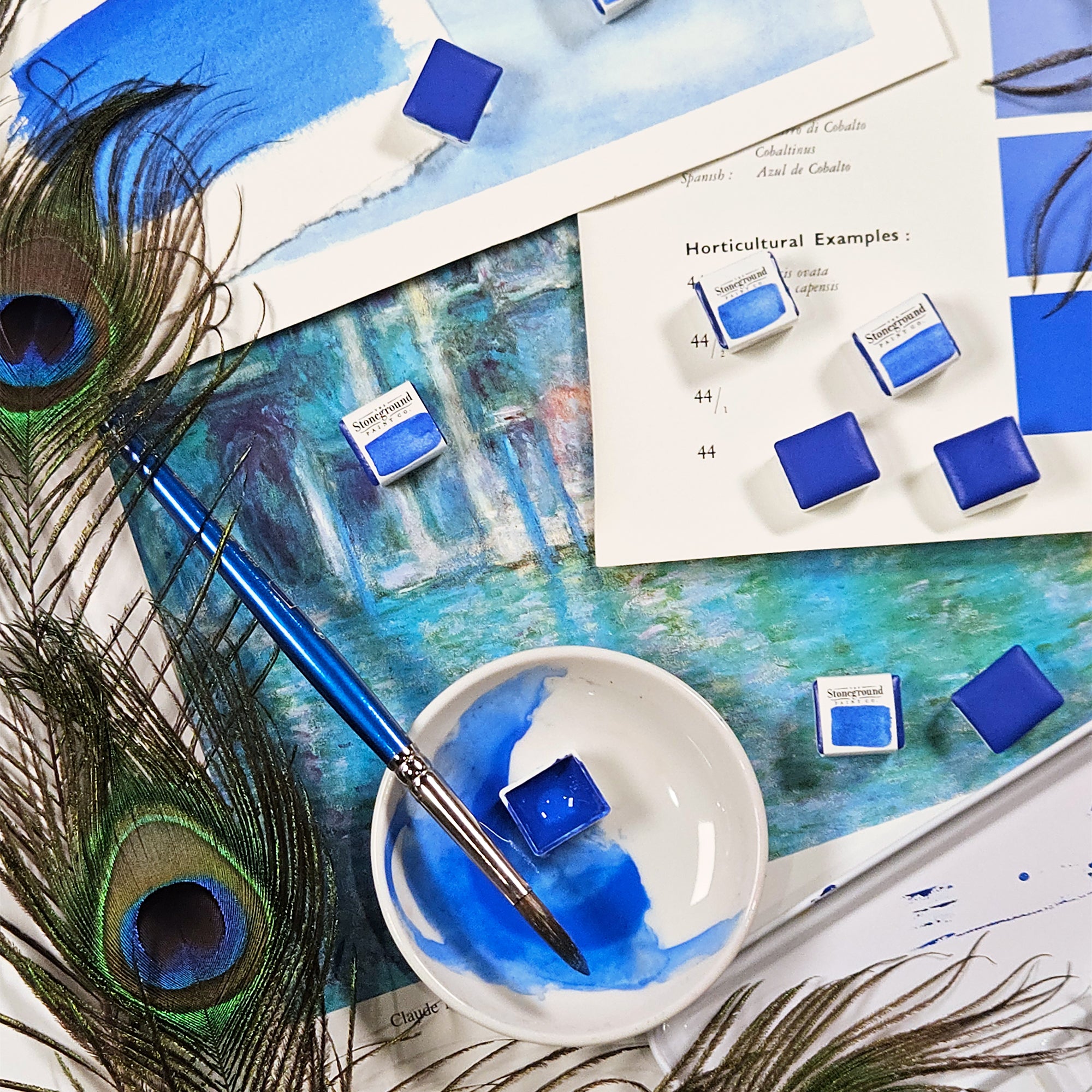 Stoneground Paint Co. Watercolour Half Pans