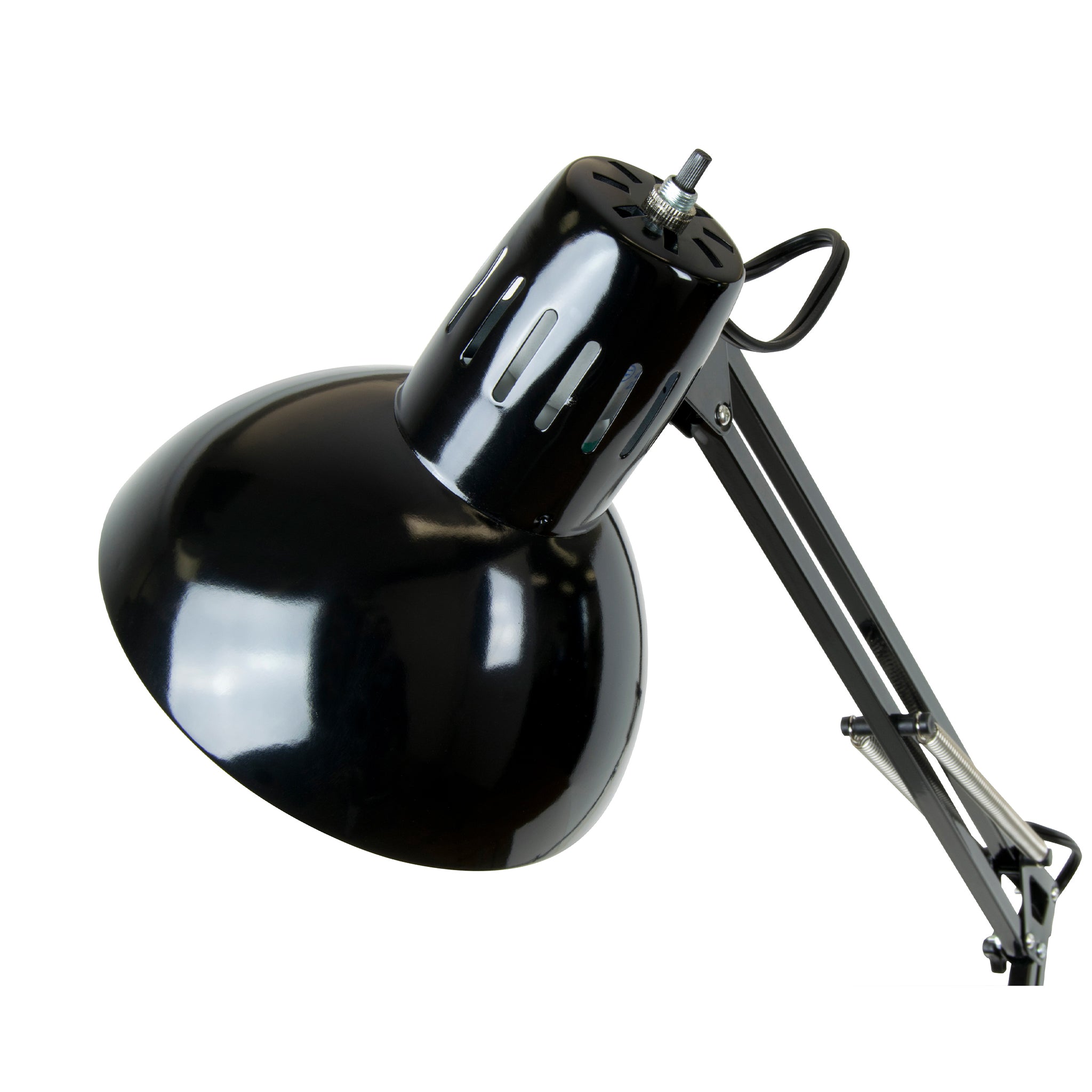 Studio Designs Swing Arm Lamp With LED Bulb - Black (Special Order)
