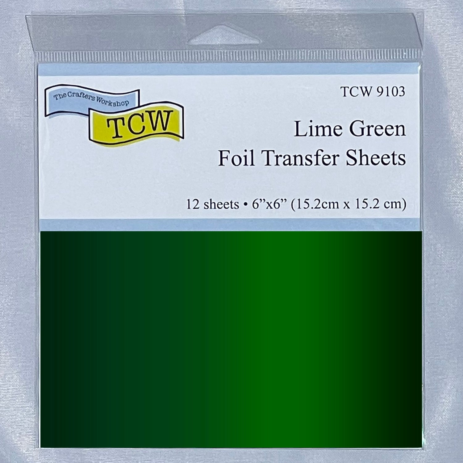 The Crafter's Workshop Foil Transfer Sheets - 6 x 6"