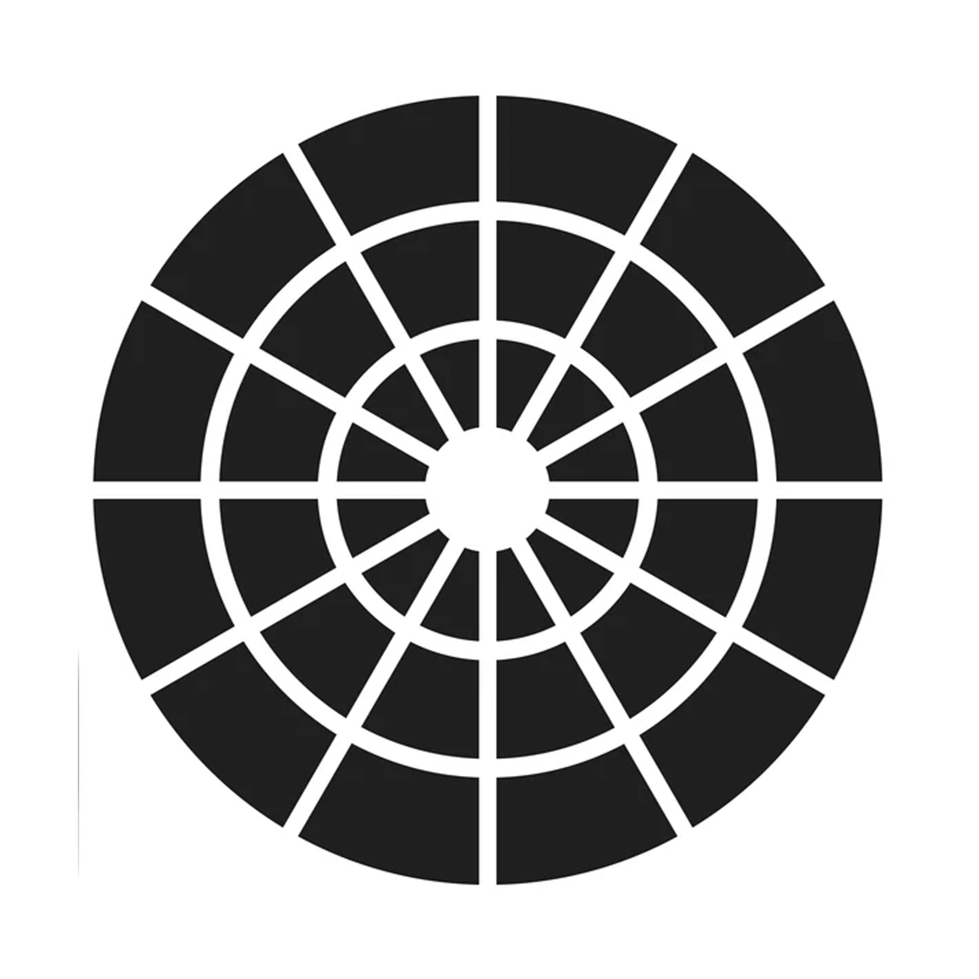 The Crafter's Workshop Stencil 6" x 6" - Colour Wheel