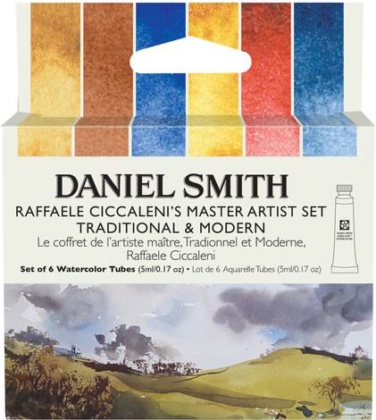 Daniel Smith Extra Fine Watercolors Set of 6 Raffaele Ciccaleni's Traditional & Modern