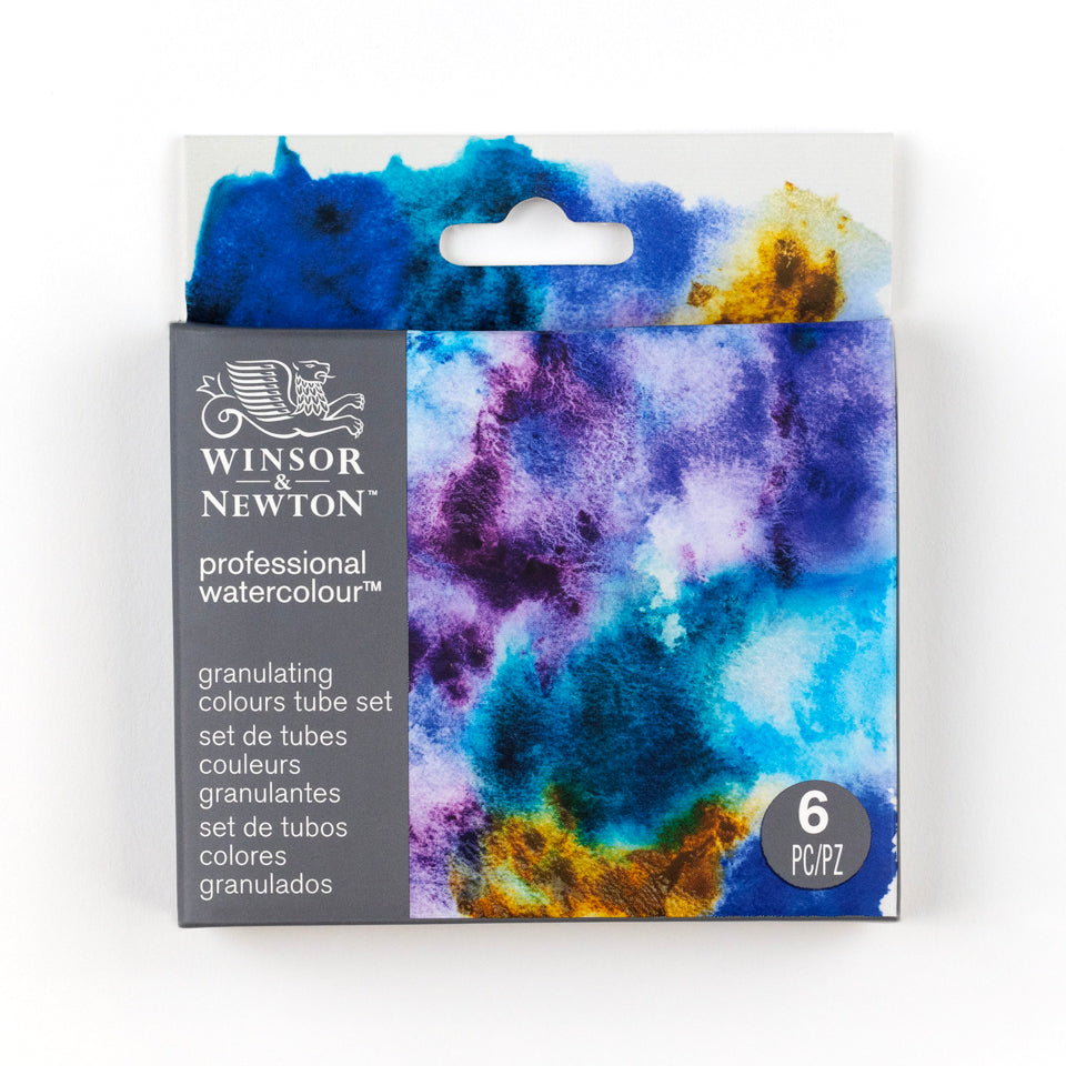 Winsor & Newton Professional Watercolour Set of 6 Granulating Colour Tubes