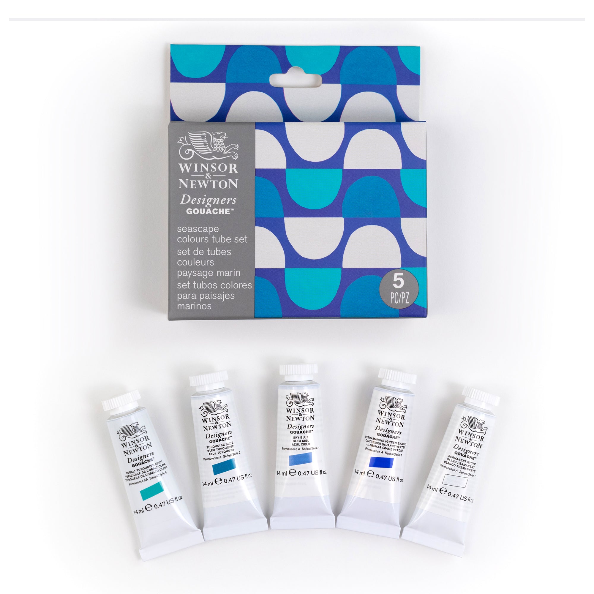 Winsor & Newton Designers Gouache Seascape Set of 5