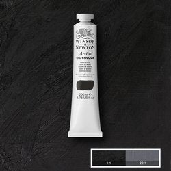 Winsor & Newton Artists' Oil Colours - Black or Grey or Blue