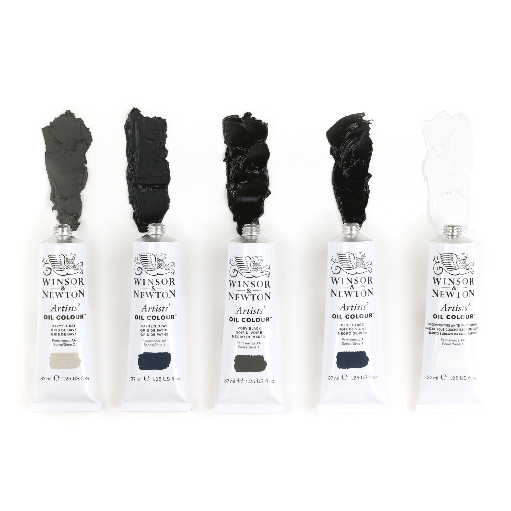 Winsor & Newton Artists' Oil Colours - Neutral Set of 5