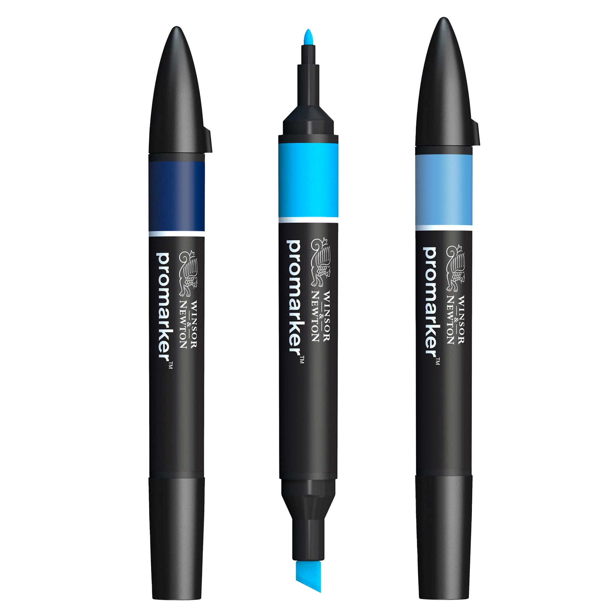 Winsor & Newton Promarkers - Blues