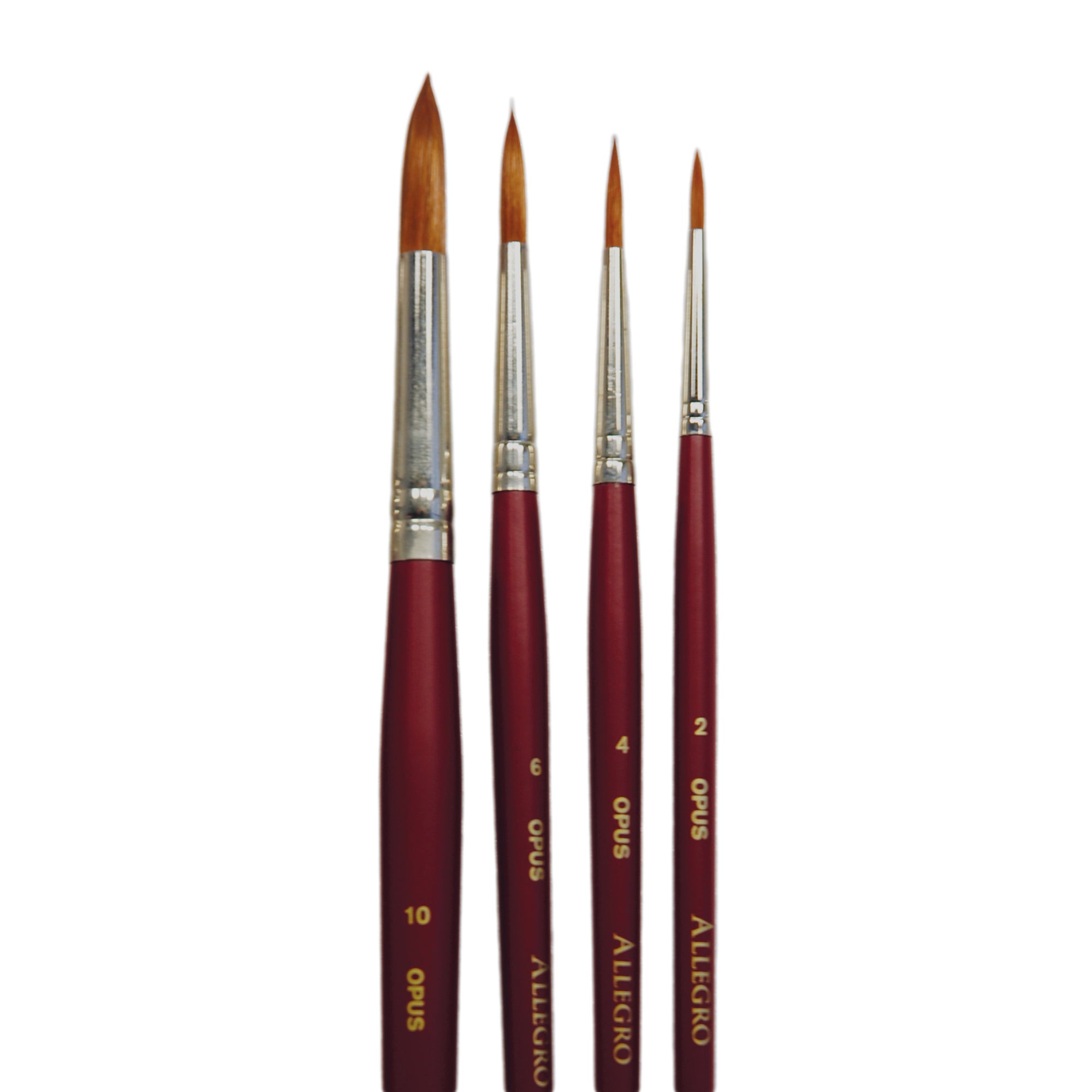 Opus Allegro Watercolour Brushes - Round