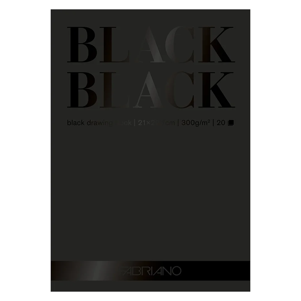 Fabriano BLACK BLACK Paper Pads