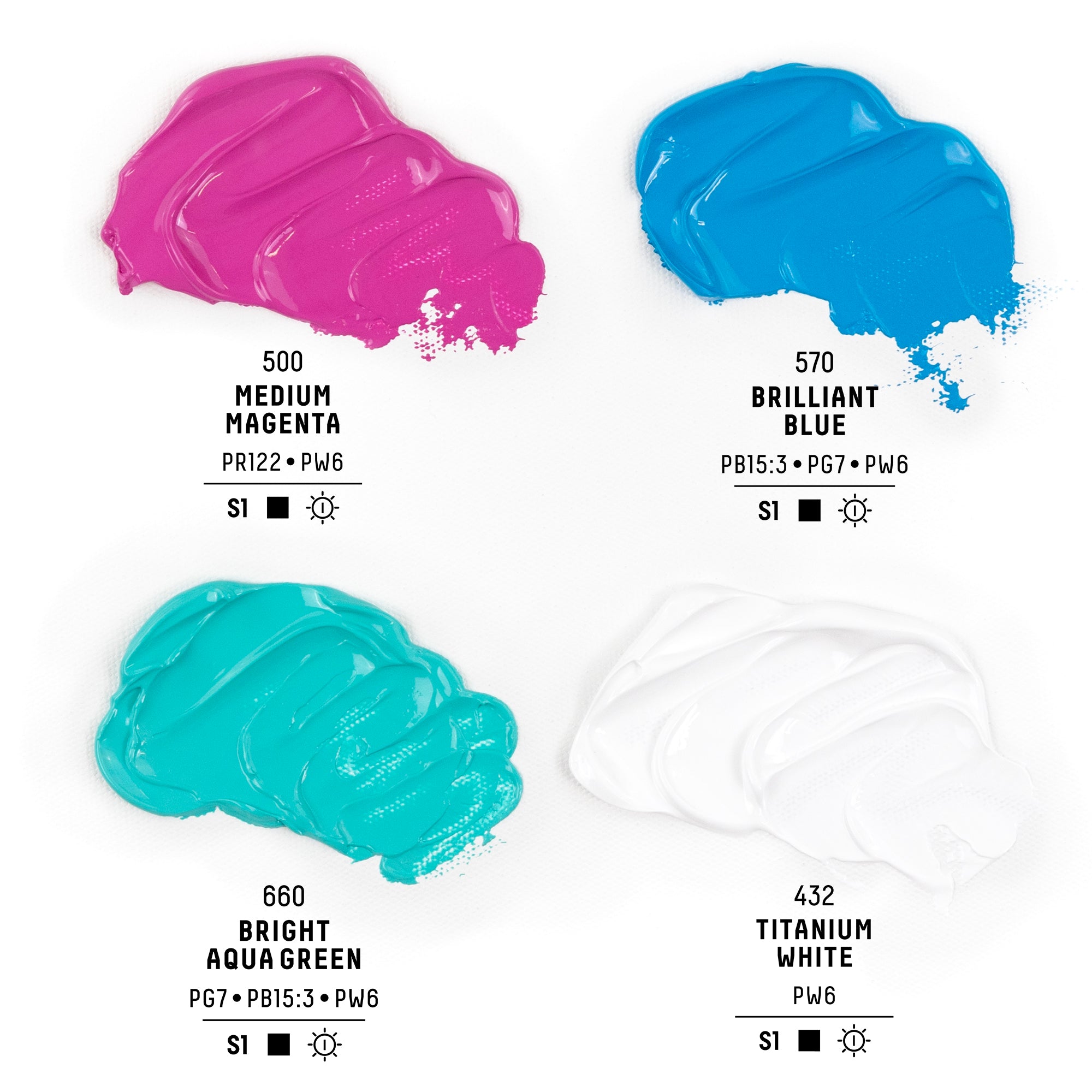 Liquitex Bio-Based Heavy Acrylic - Explore Set of 4