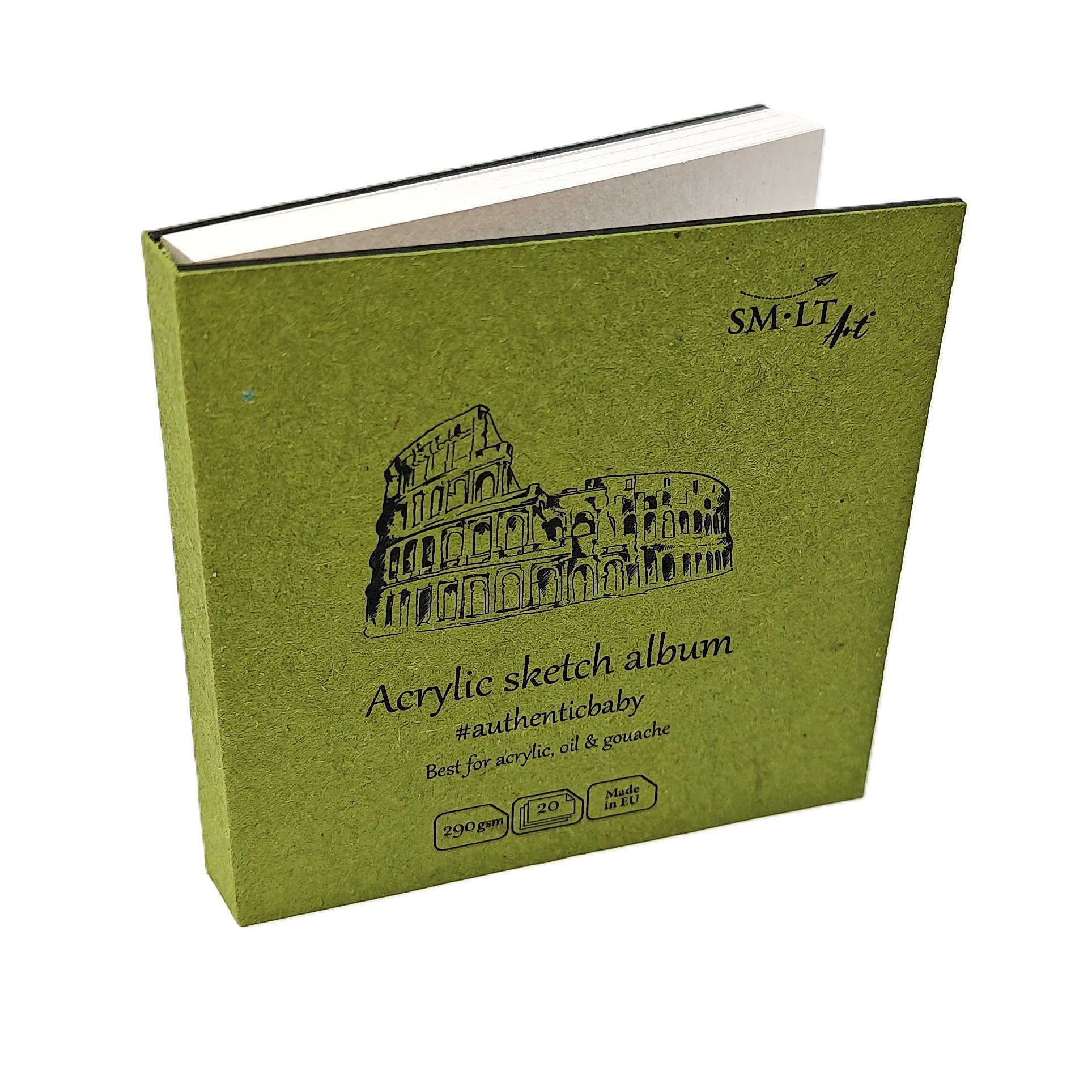 SM•LT #Authenticbaby Acrylic Sketch Album – 3.5" x 3.5"