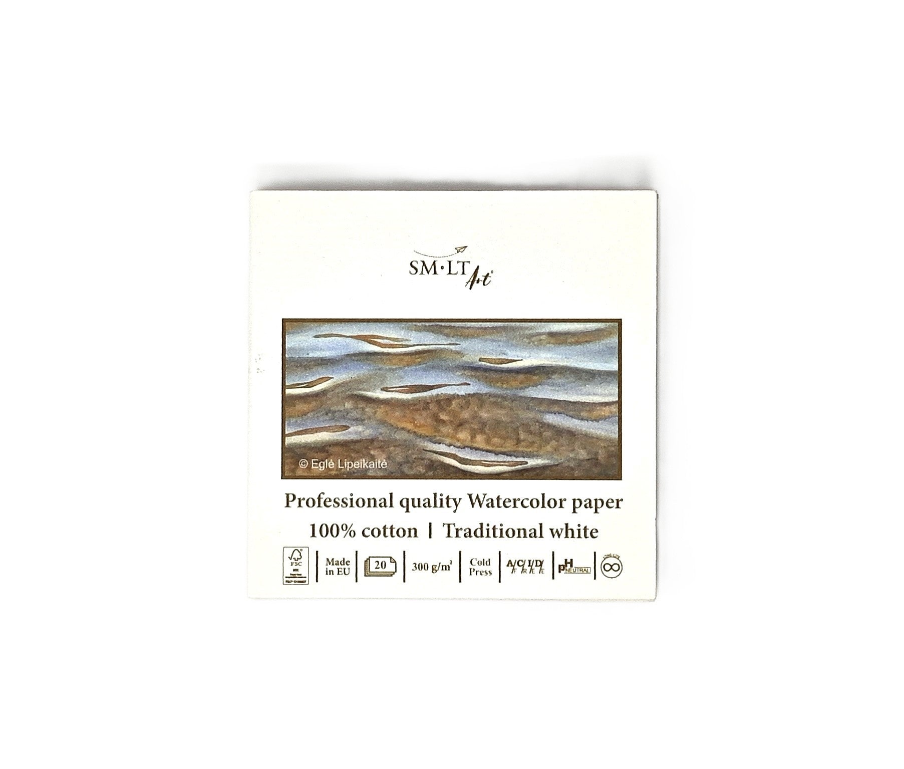 SM•LT Professional Watercolour Glued Pads – 300gsm