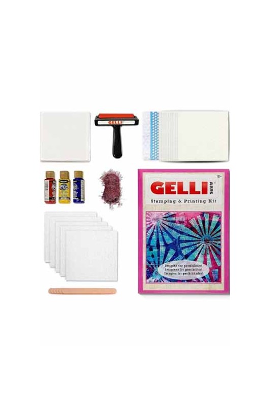 Gelli Arts Stamp Kit