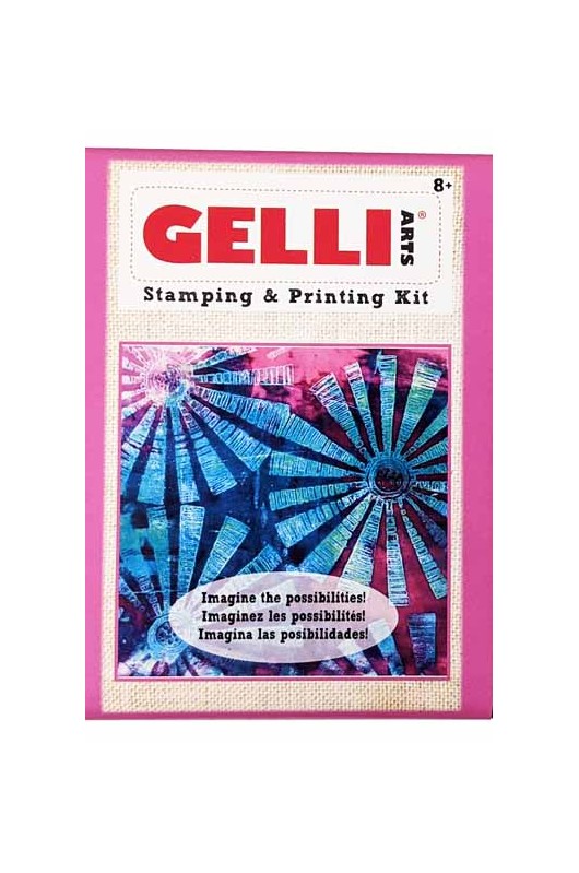 Gelli Arts Stamp Kit