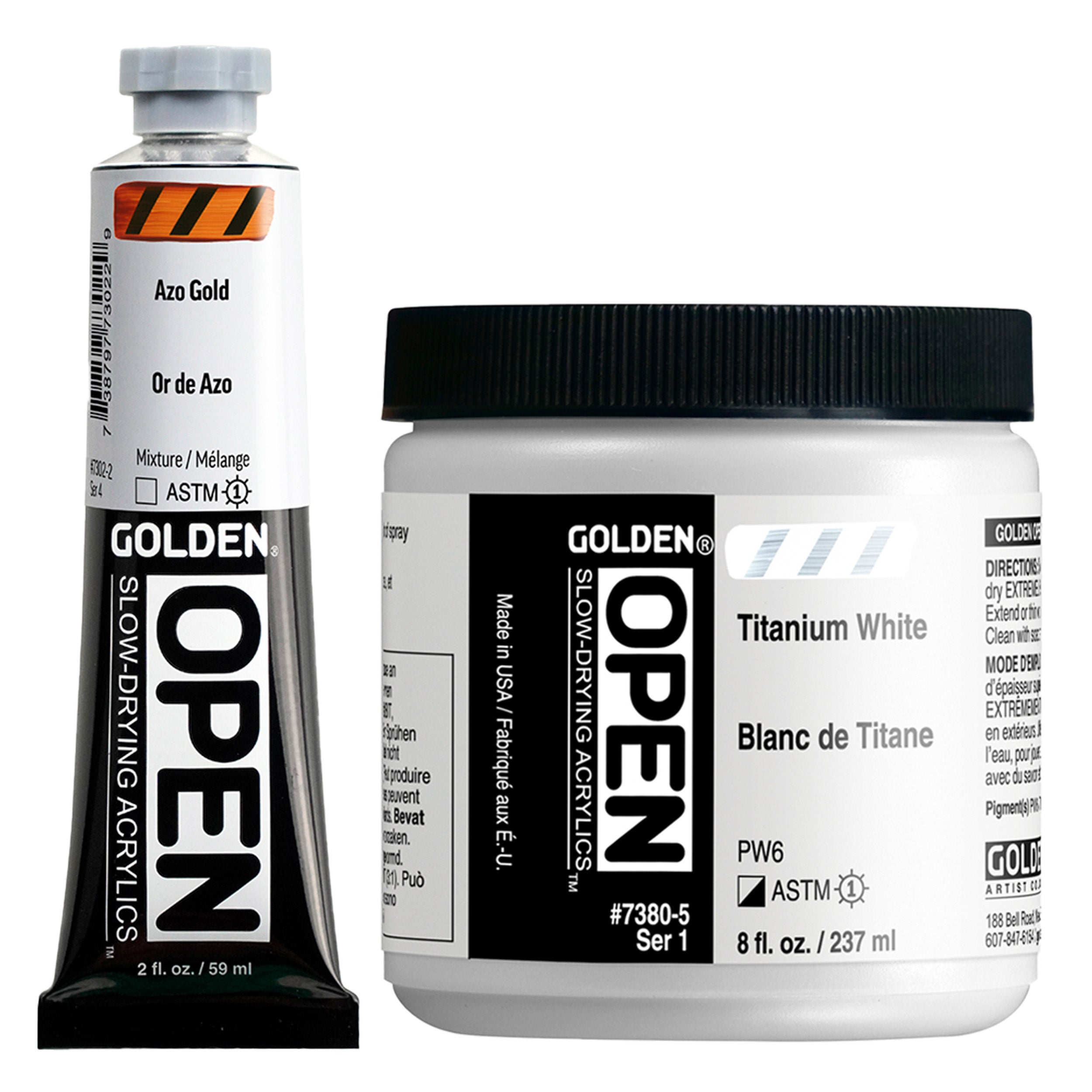 GOLDEN OPEN Acrylics