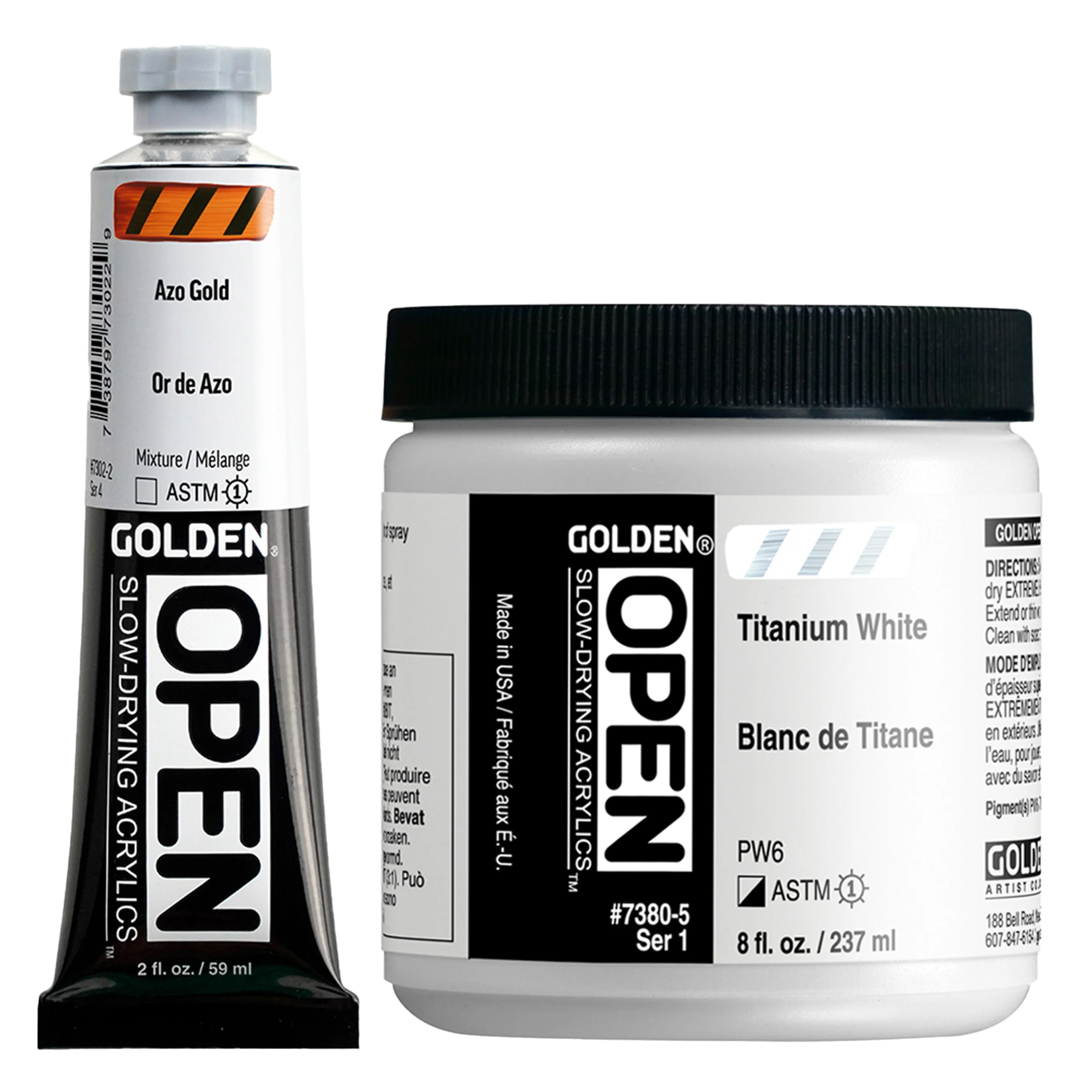 GOLDEN OPEN Acrylics