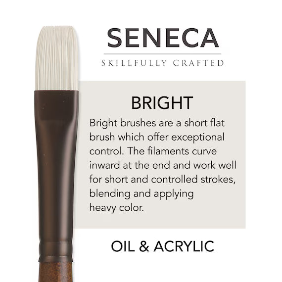 Willow Wolfe Seneca Oil & Acrylic Brushes