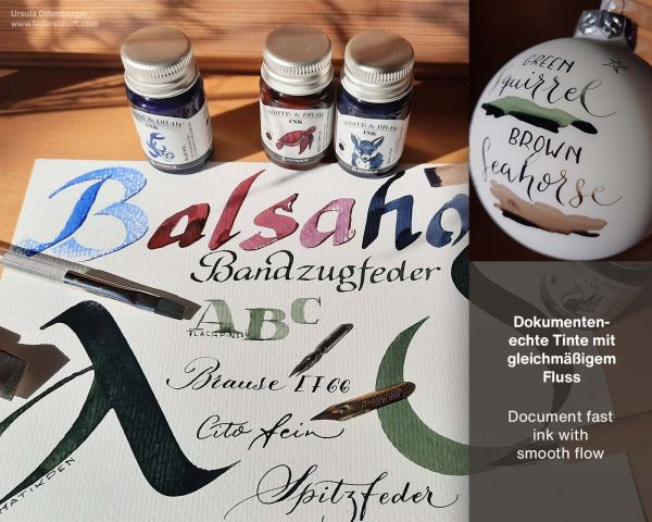 Octopus Write and Draw Ink Blue Chameleon 50ml