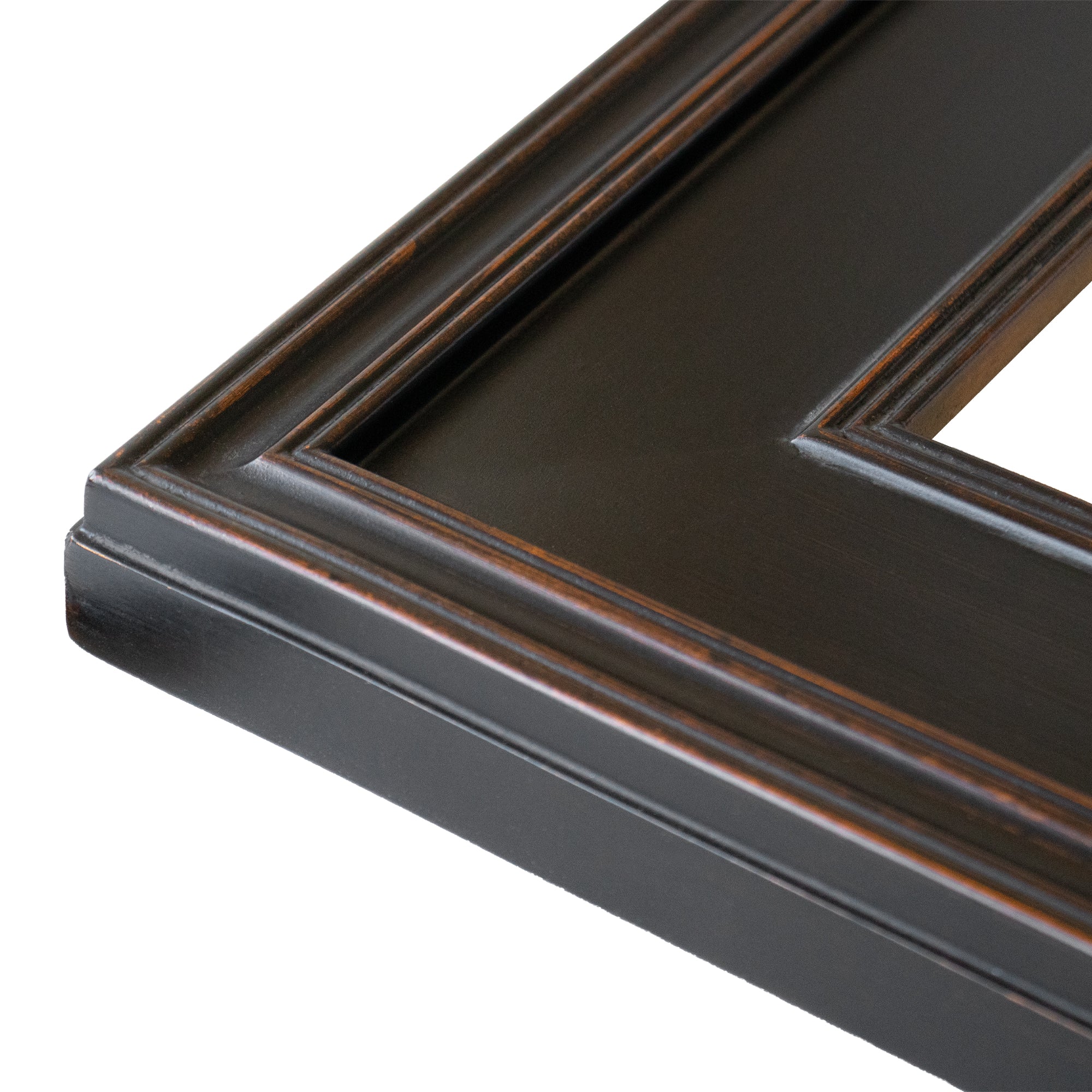 Opus Coastal Gallery Frames - Antique Brown-Gold