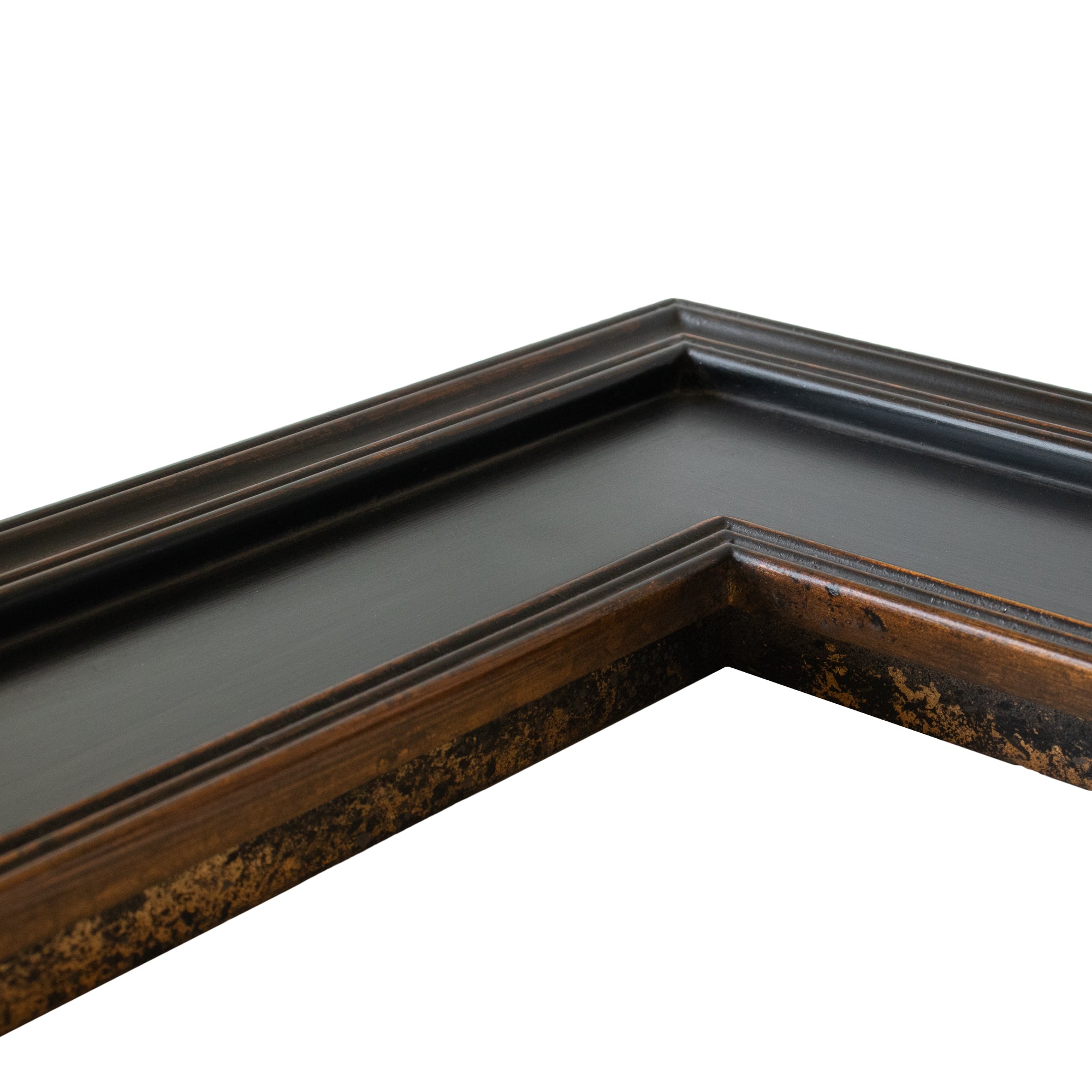Opus Coastal Gallery Frames - Antique Brown-Gold