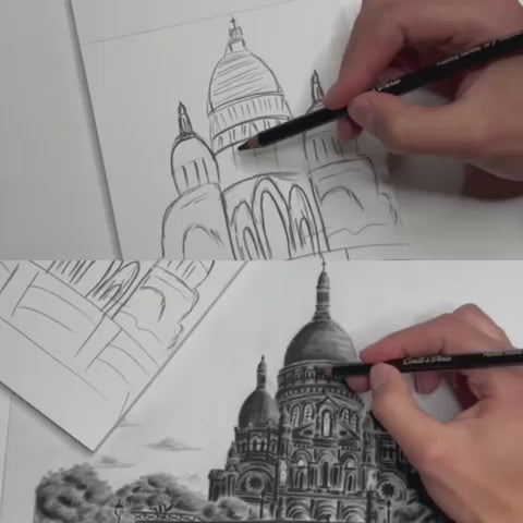 Conté à Paris Sketching & Drawing Pencils