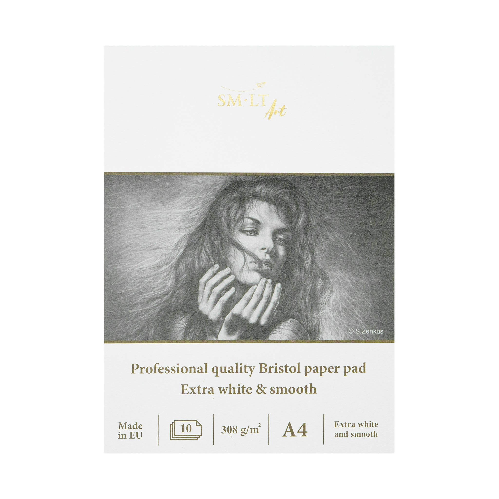 SM•LT Professional Bristol Pads – Glued – 308gsm