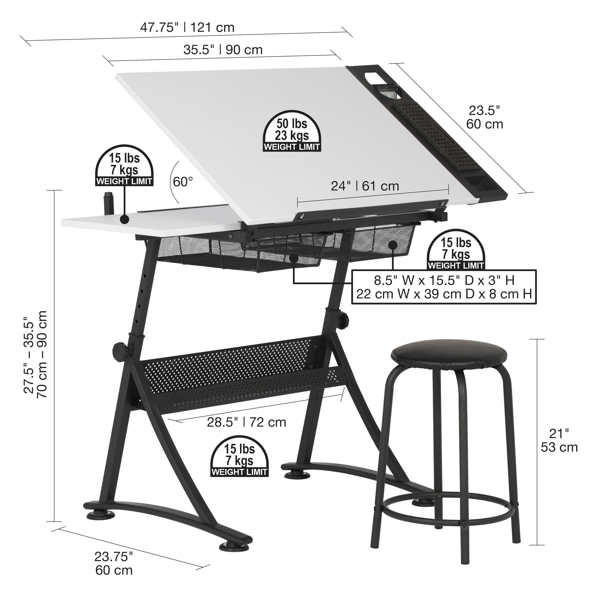 Studio Designs Fusion Craft Center 35" x 23"