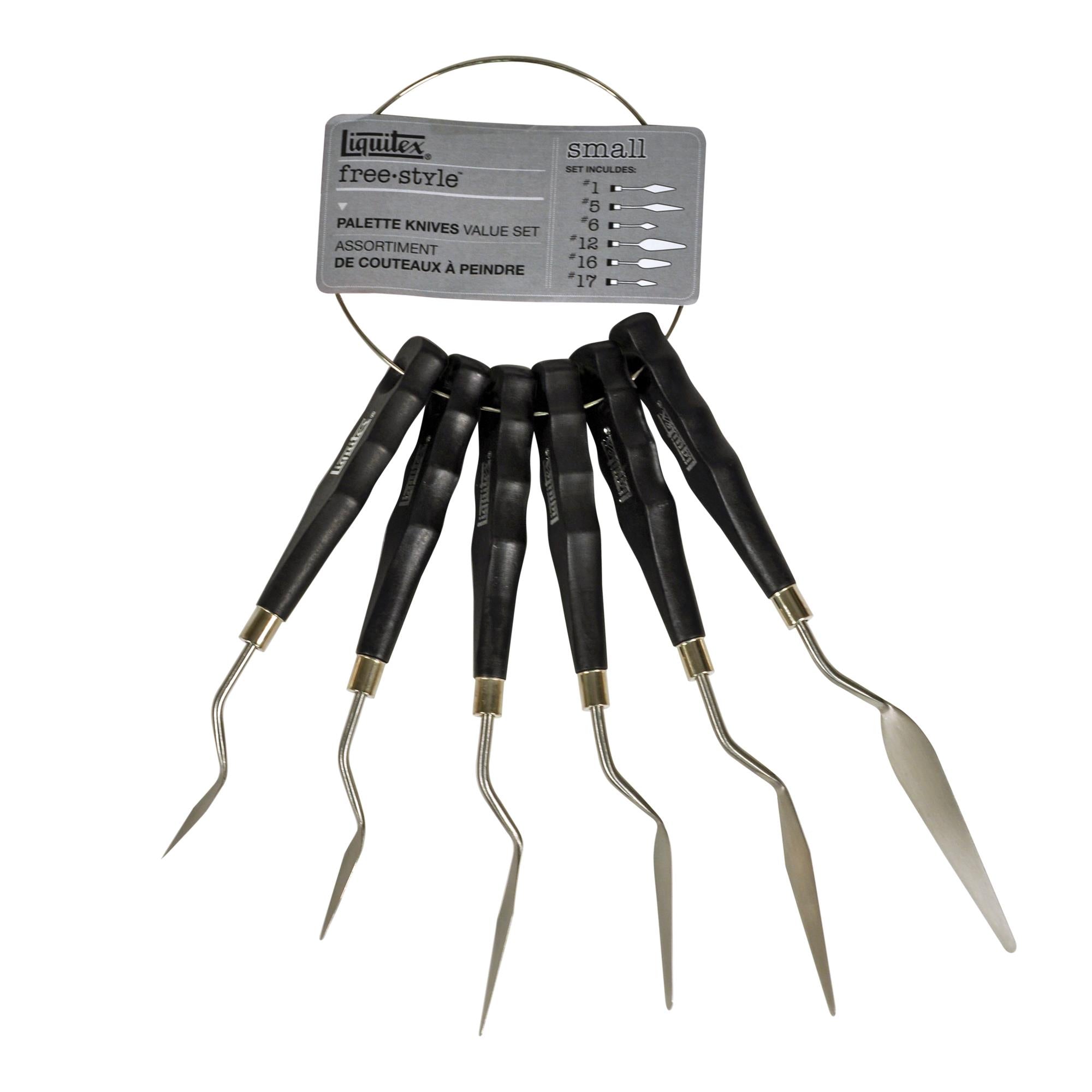 Liquitex Painting Knife Small Ring Set of 6