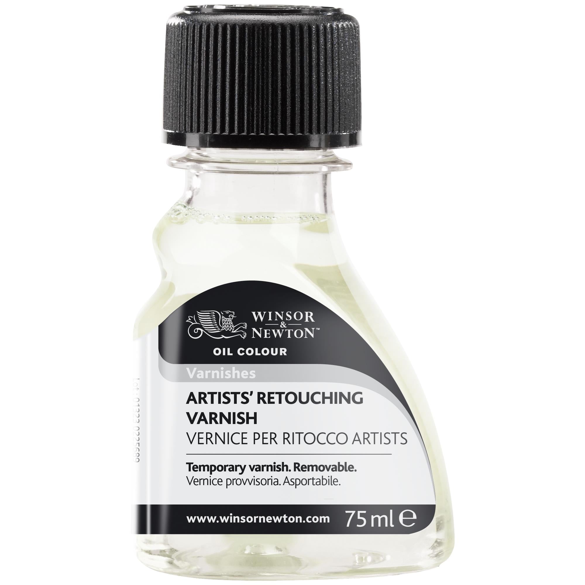 Winsor & Newton Oil Colour Artist's Retouching Varnish - 75ml