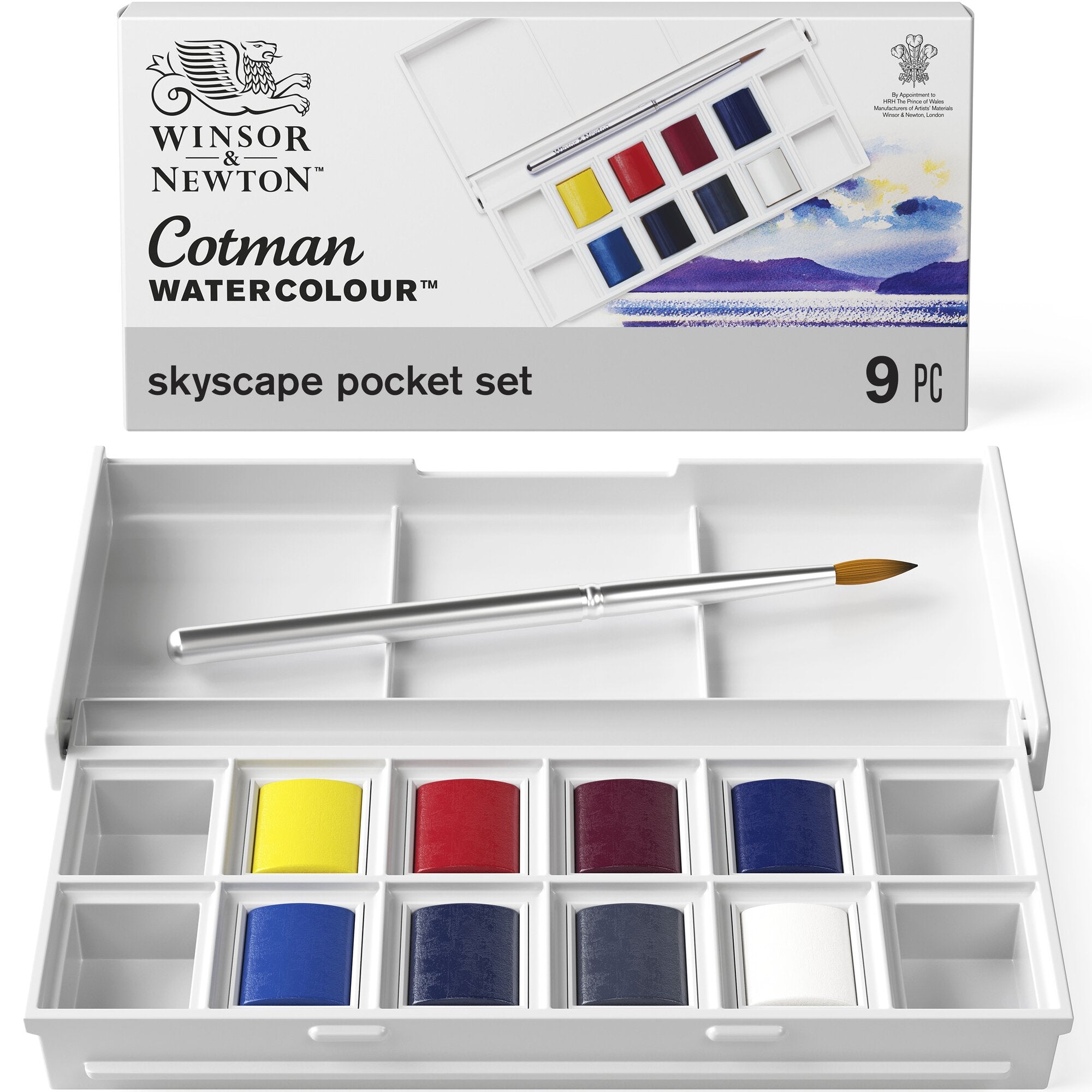 Winsor & Newton Cotman Watercolour Pocket Skyscape Set of 8