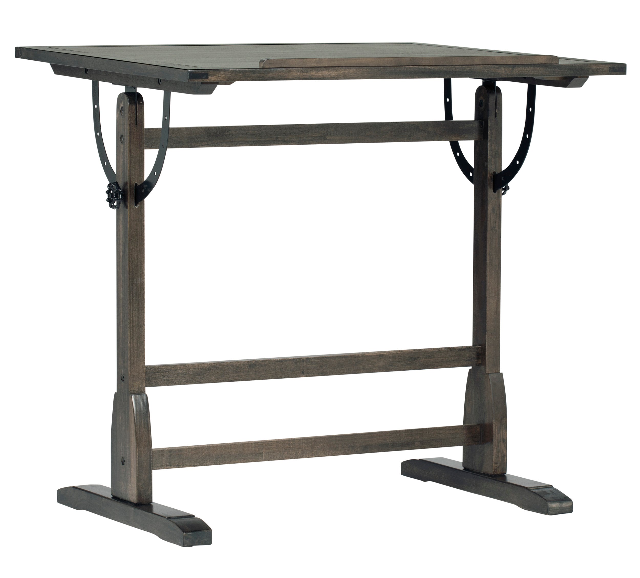 Studio Designs Vintage Wood Drafting Table - Distressed Black 36" x 24"