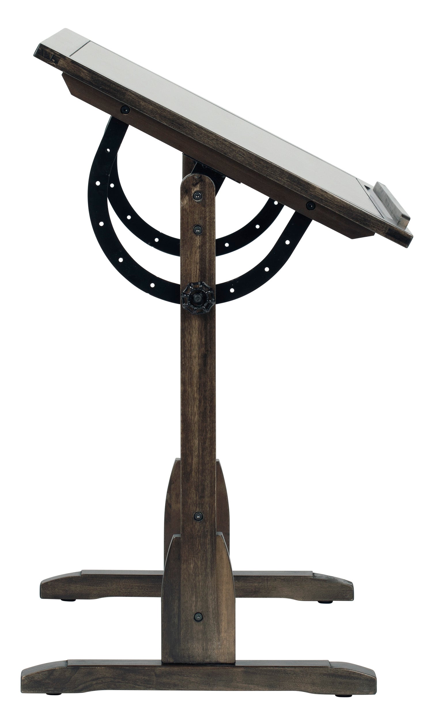 Studio Designs Vintage Wood Drafting Table - Distressed Black 36" x 24"