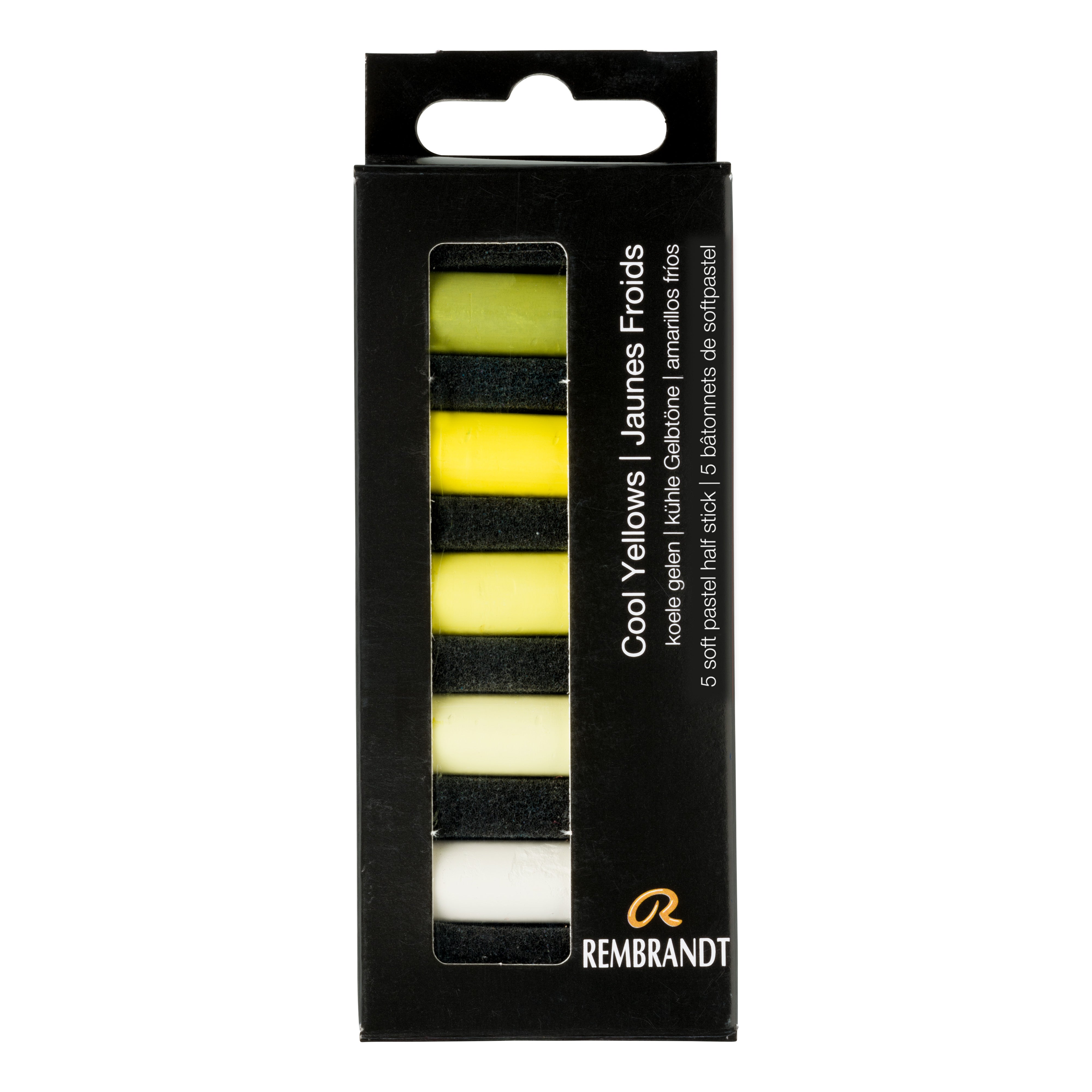 Rembrandt Soft Pastel Set Half Stick Cool Yellow