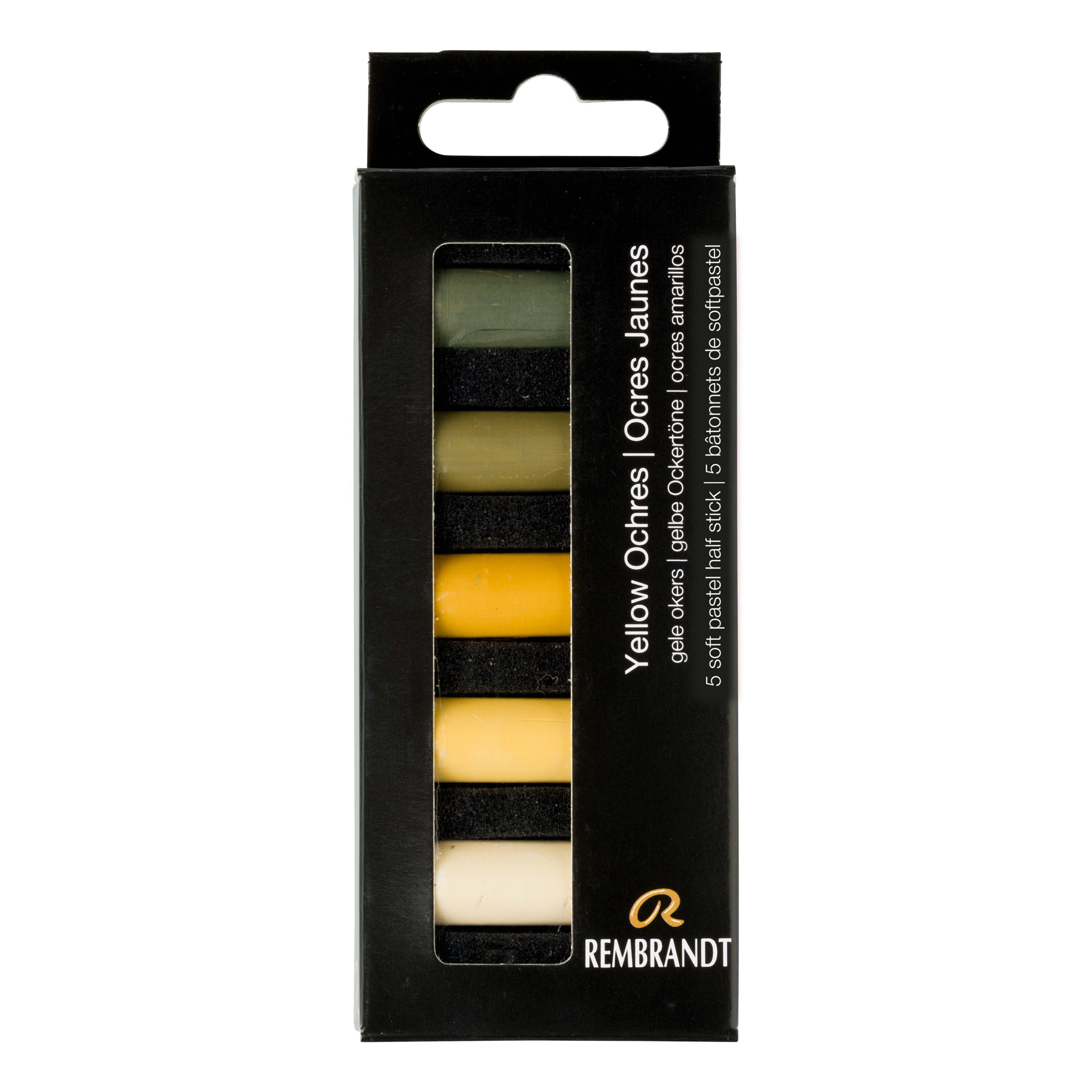 Rembrandt Soft Pastel Set Half Stick Yellow Ochres