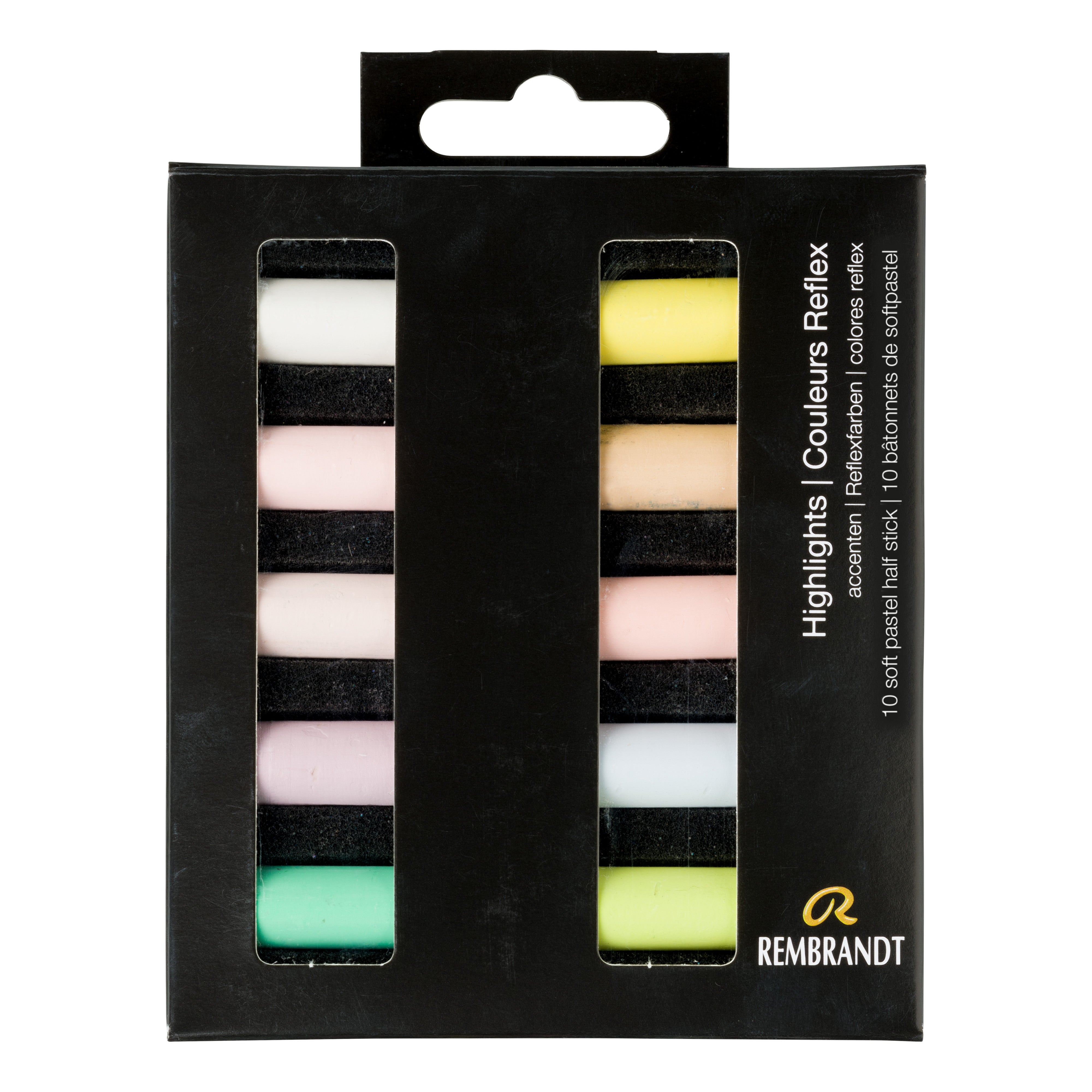 Rembrandt Soft Pastel Set Half Stick Highlights