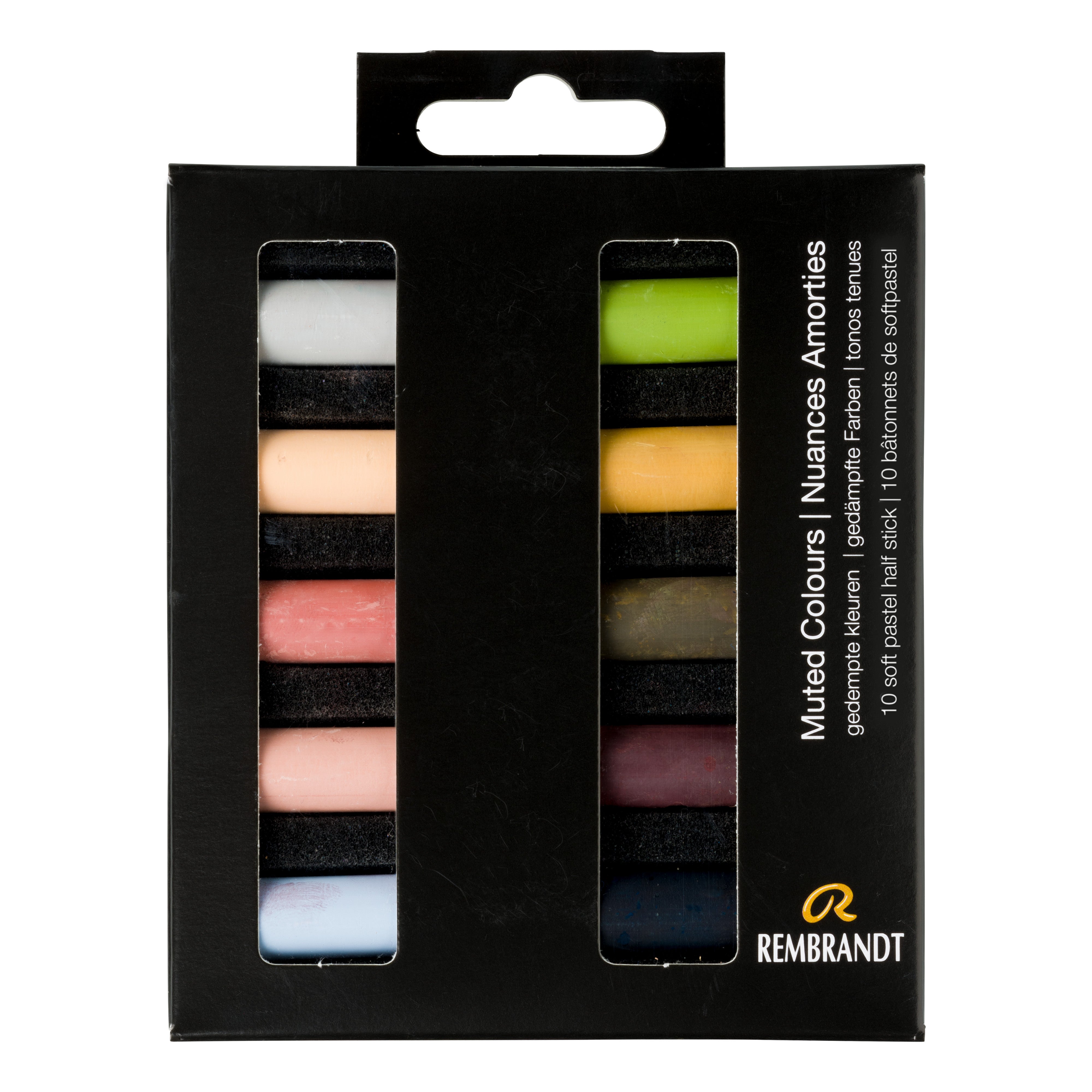 Rembrandt Soft Pastel Set Half Stick Muted Colours