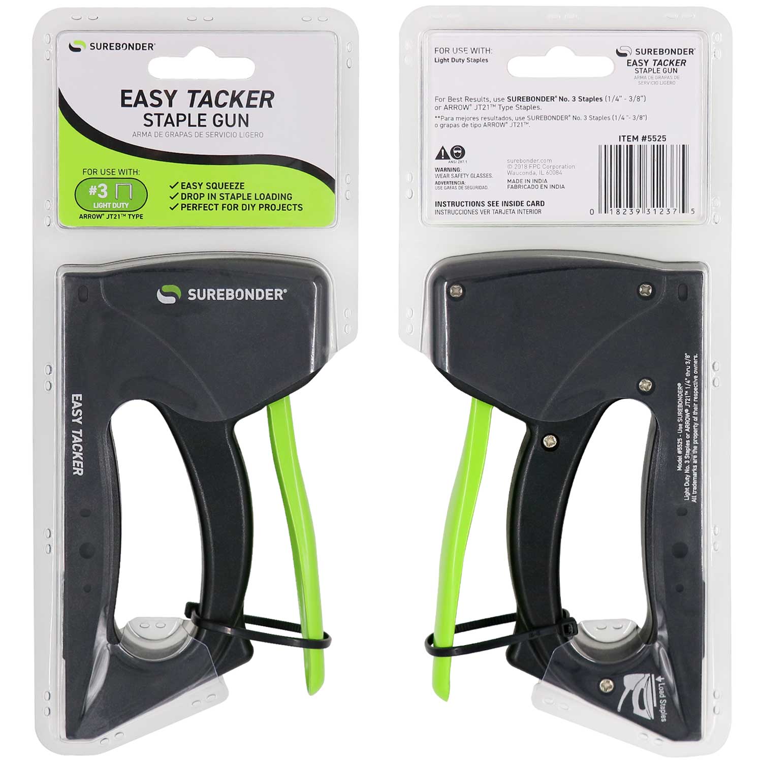 Surebonder Easy Tacker Staple Gun