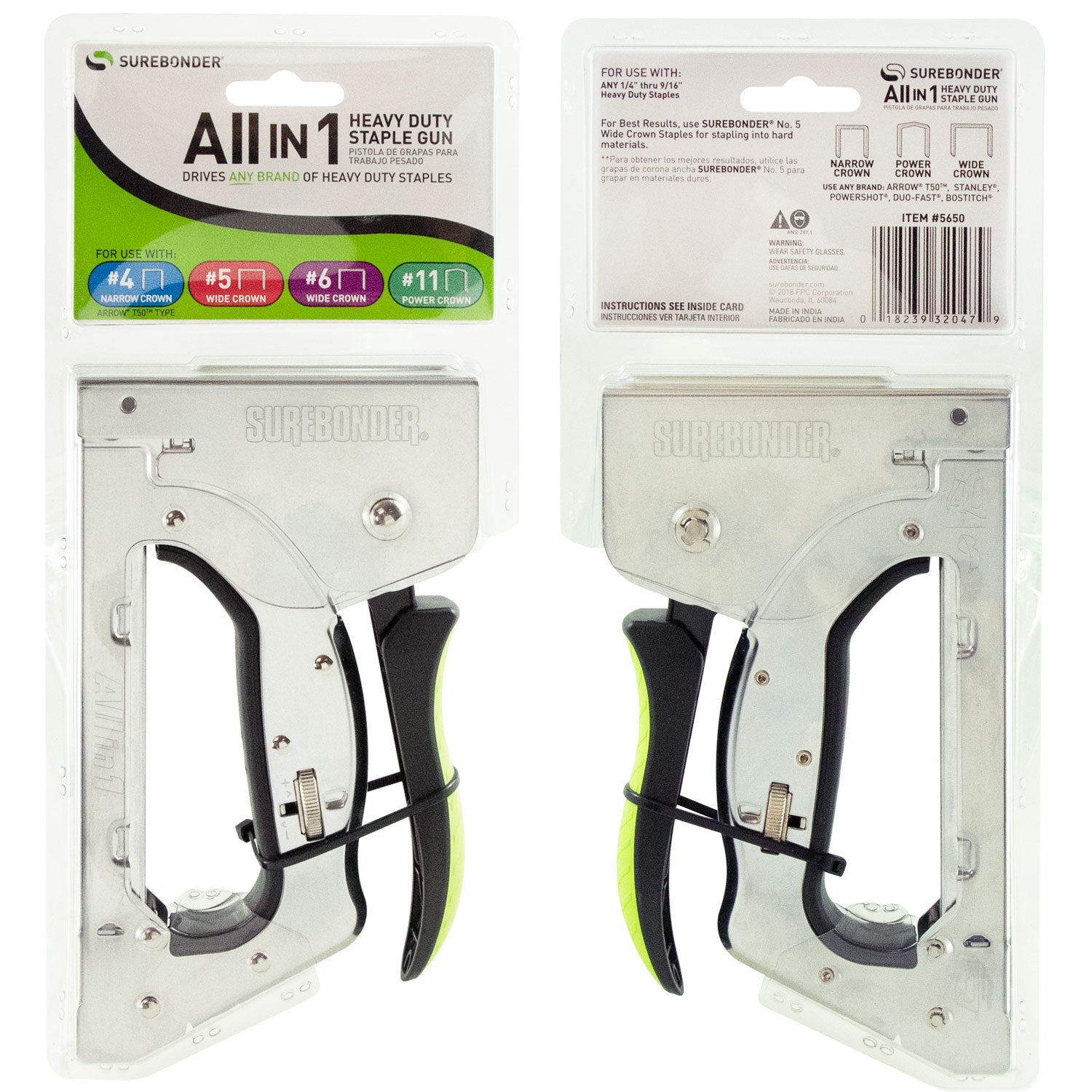 Surebonder All-in-1 Heavy Duty Staple Gun