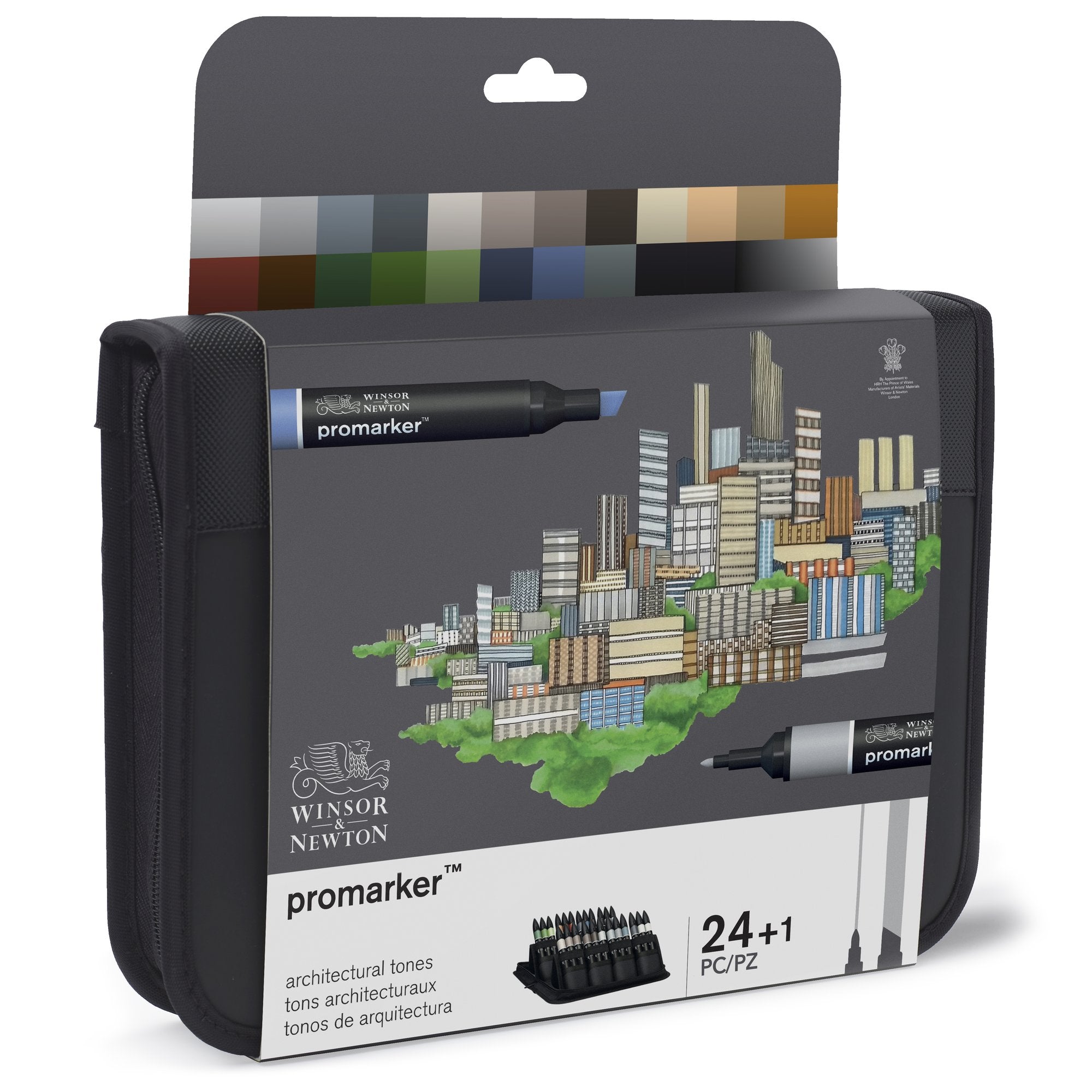 Winsor & Newton Promarker Set of 24 Architecture