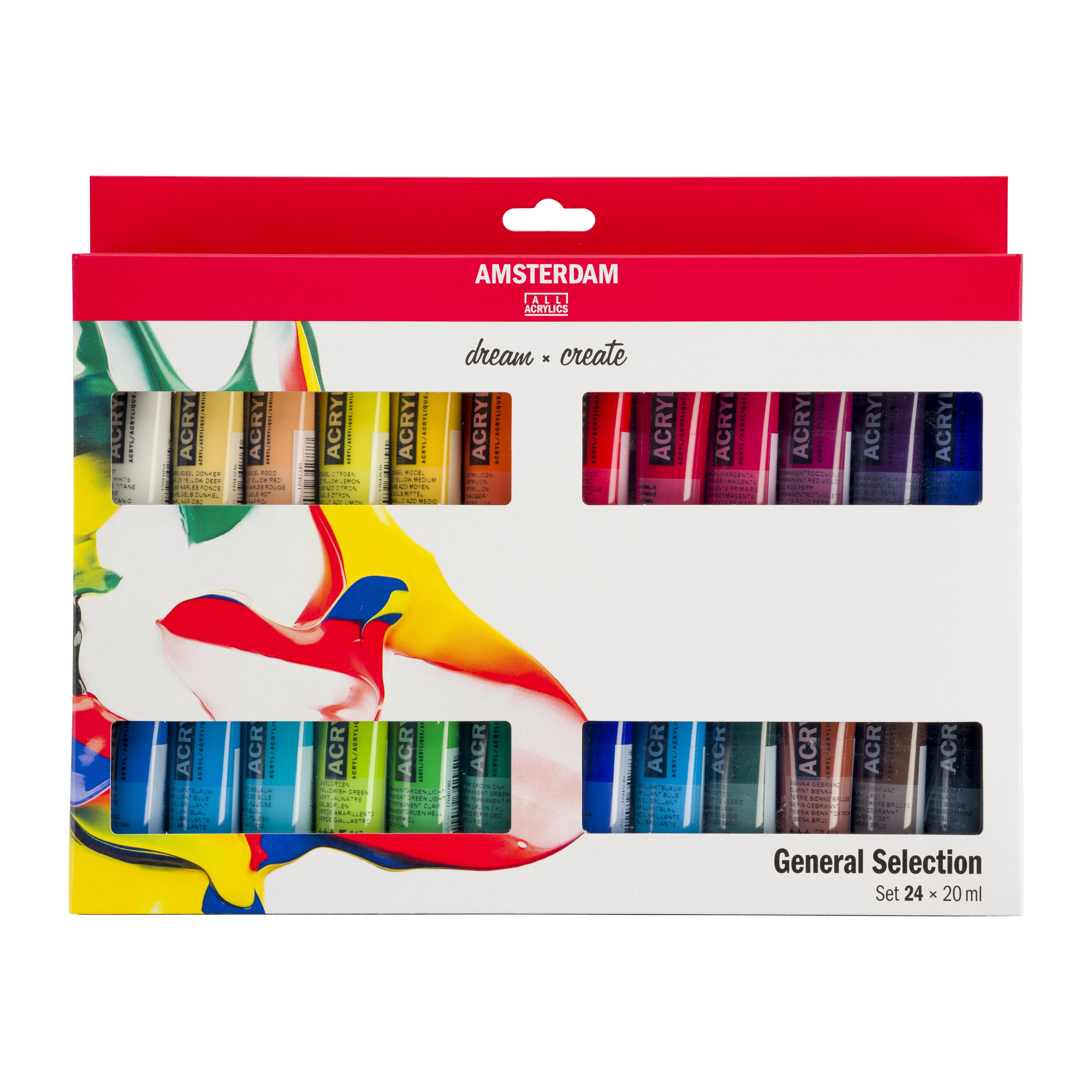 Amsterdam Standard Series Acrylic - General Selection Set of 24 x 20ml