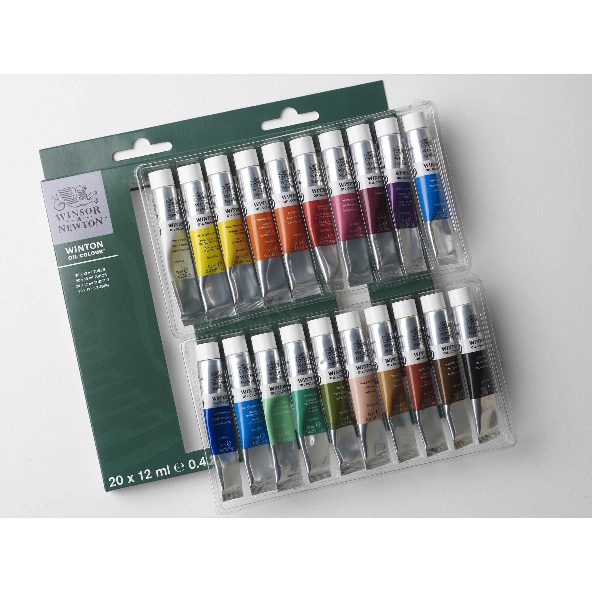 Winsor & Newton Winton Oil Colour Set of 20 x 12ml