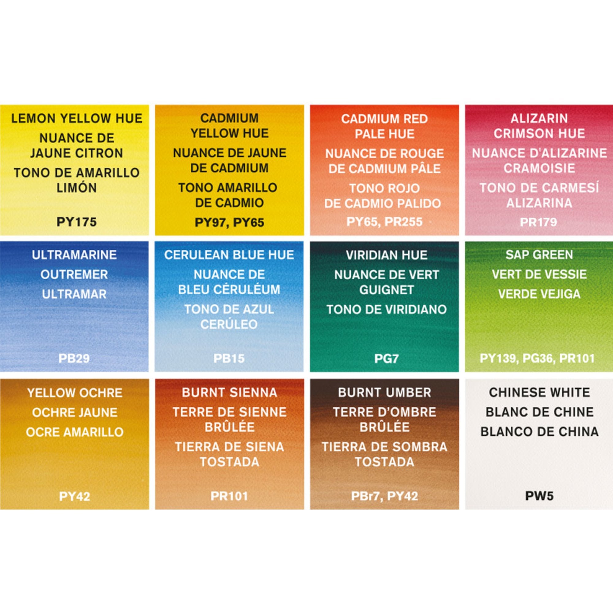 Winsor & Newton Cotman Watercolour Sketchers' Pocket Box Set of 12