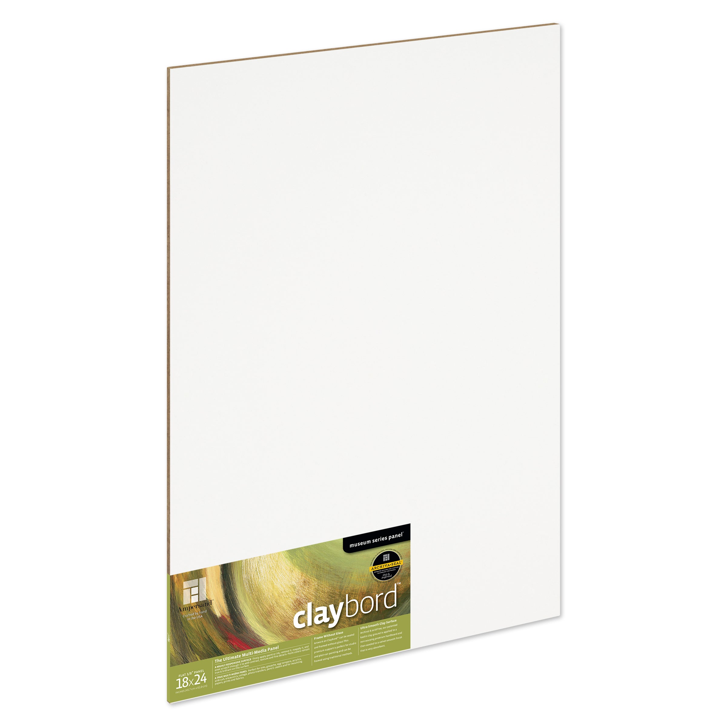 Ampersand Claybord Panels 1/8" Profile