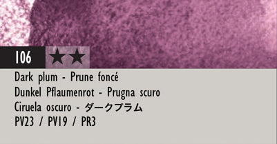 Caran d'Ache Museum Aquarelle - Orange or Red or Purple