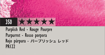 Caran d'Ache Museum Aquarelle - Orange or Red or Purple