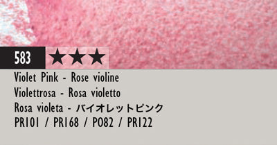 Caran d'Ache Museum Aquarelle - Orange or Red or Purple