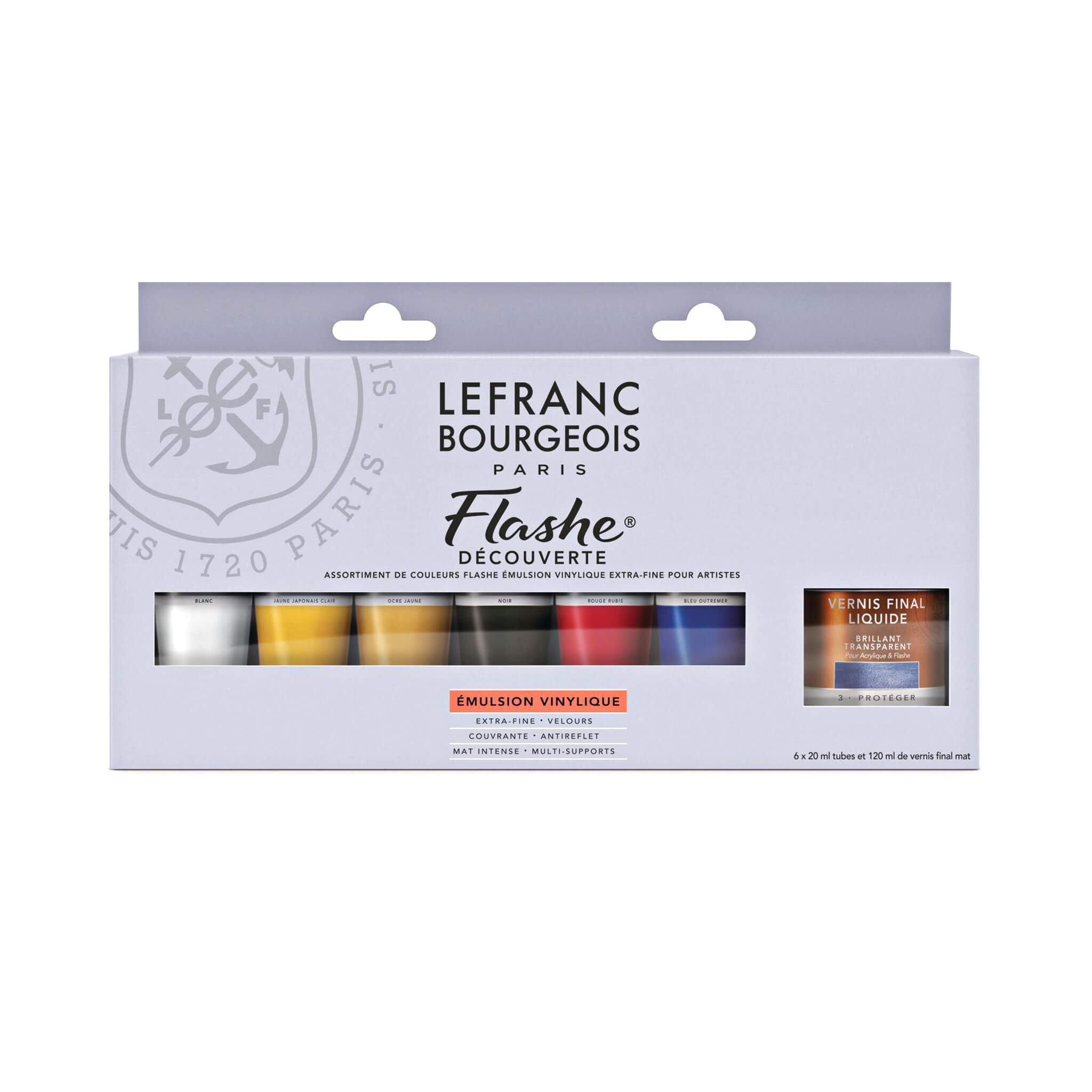 Flashe Vinyl Emulsion Paints Discovery Set of 6