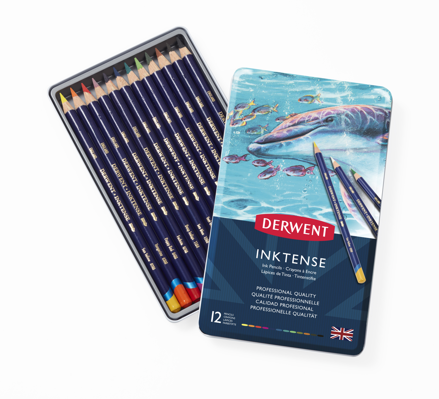 Derwent Inktense Pencil Set of 12