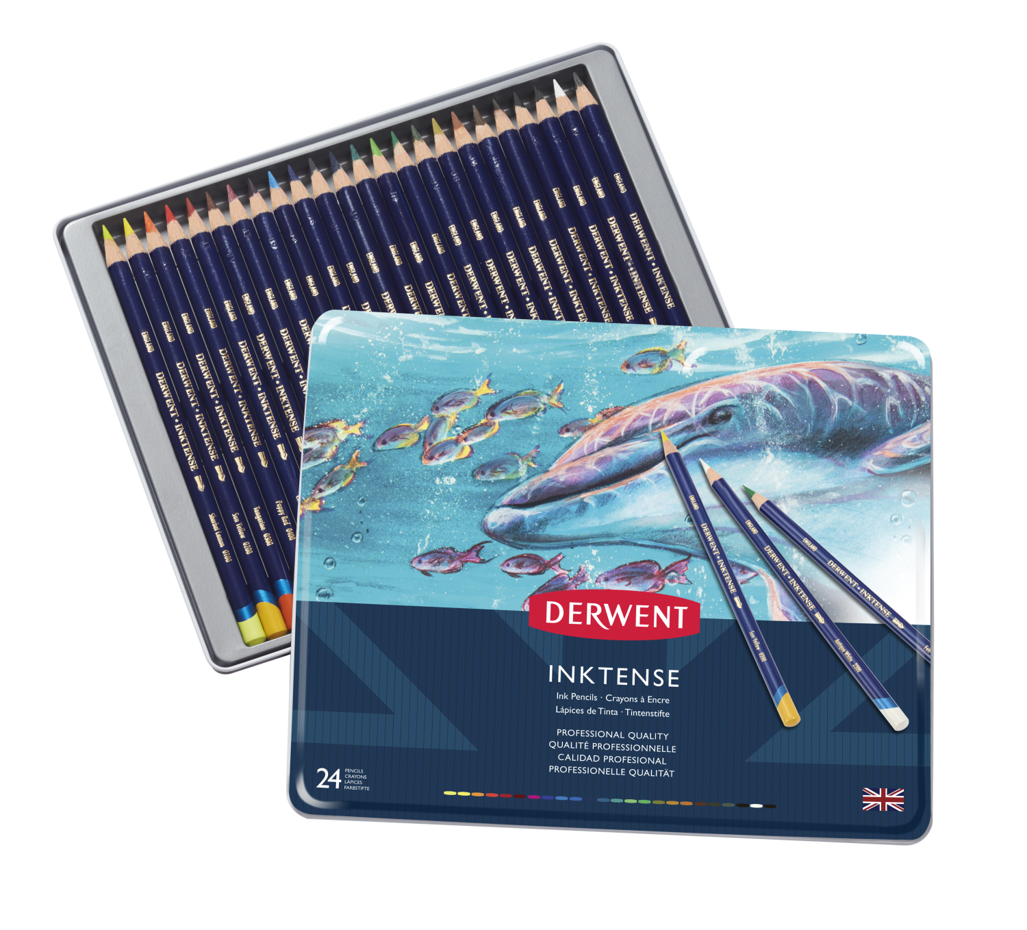 Derwent Inktense Pencil Set of 24