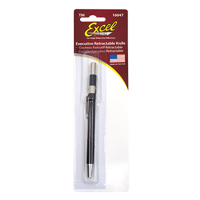 Excel K47 Executive Retractable Knife with Clip